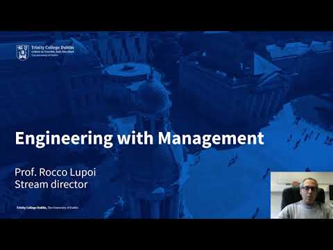 Engineering with Management - Course Presentation