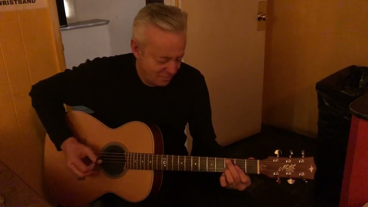 Tommy warms up before the showtime - YouTube