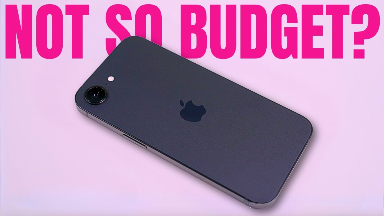 iPhone 16e review - a phone that stretches the definition of 'budget'? - YouTube