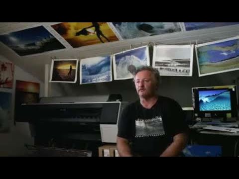 Sean Davey on Exhibition Canvas Gloss