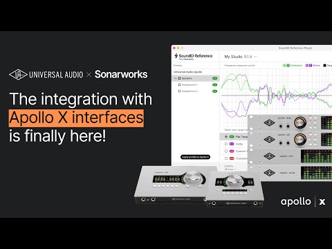 Sonarworks announces SoundID Reference integration with Apollo X Interfaces
