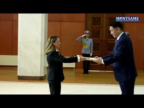 Ambassador of Türkiye to Mongolia Presents Letter of Credence to President of Mongolia