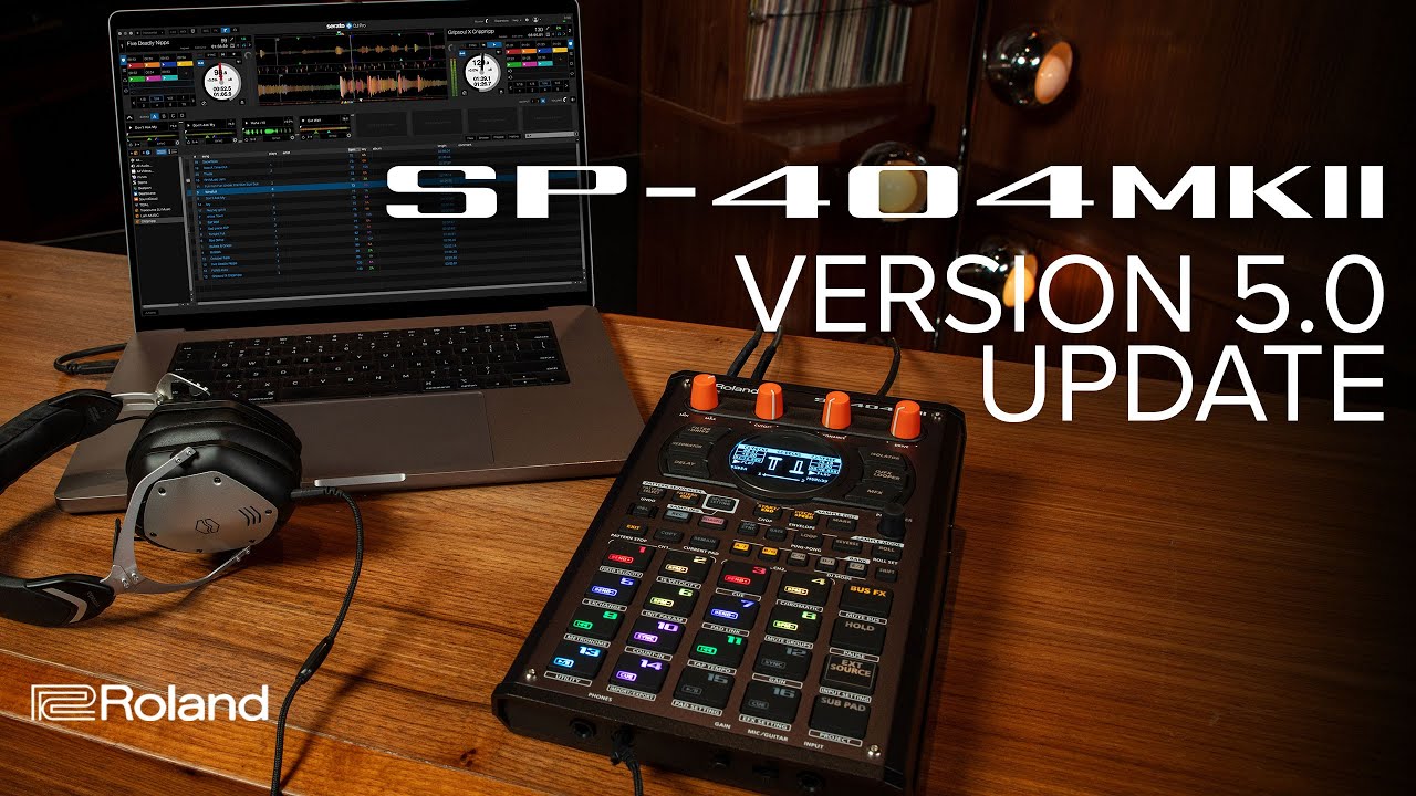Roland SP-404MKII Version 5 Update Overview - YouTube