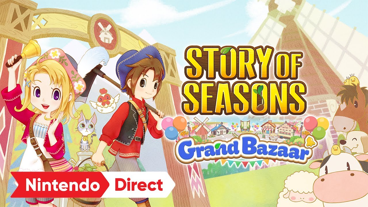 STORY OF SEASONS: Grand Bazaar – Nintendo Direct 3.27.2025 - YouTube