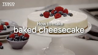 Baked cheesecake