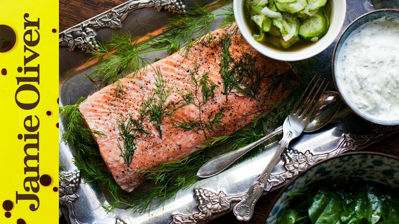 Perfect poached salmon: Donal Skehan