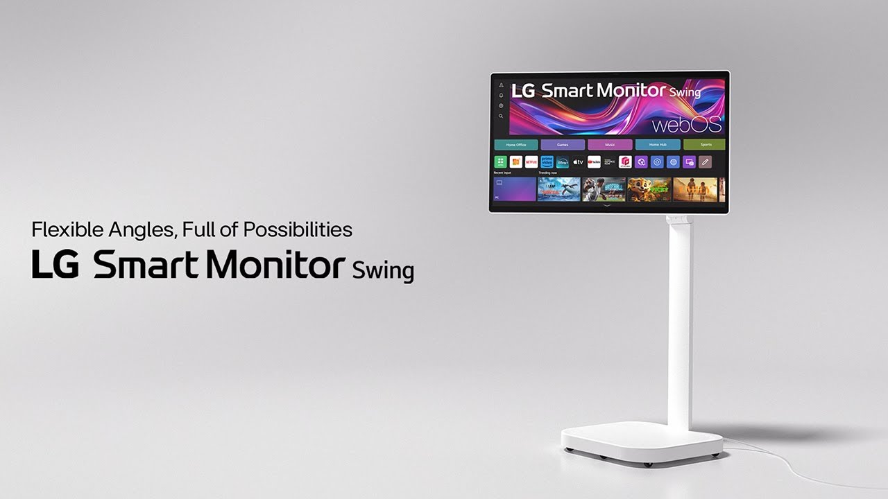 LG Smart Monitor Swing Product Video - YouTube